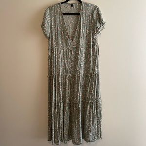 SHEIN flower prairie dress - Size L
